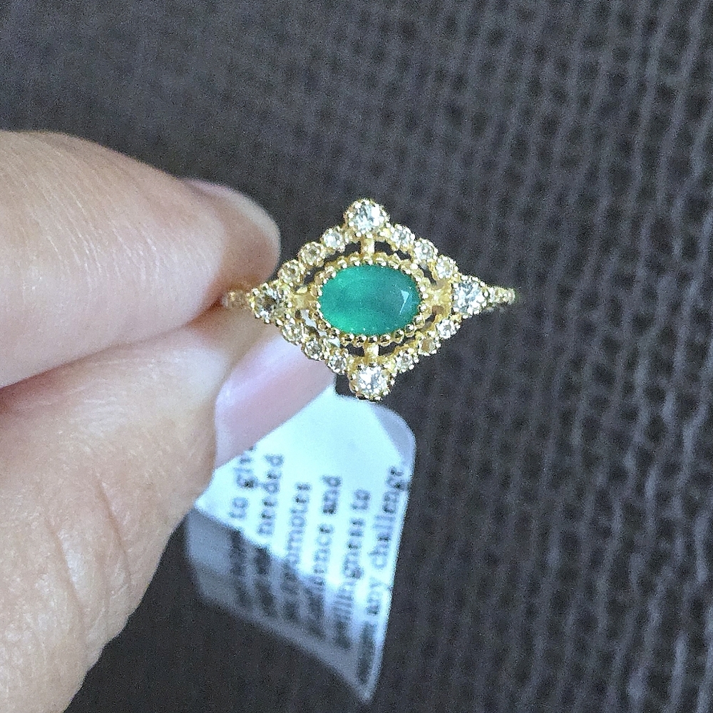 Shivam Green💚 Onyx Ring💍 - NWT - Picture 16 of 16